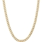14K Yellow Gold 7.0mm Semi-Solid Curb Link Chain - Image 1 of 4