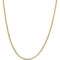 14K Yellow Gold 3.1mm Solid Polished Light Flat Cuban Chain - Image 1 of 4