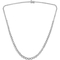 Sterling Silver 1 1/2 CTW Diamond Graduating Tennis Necklace - Image 2 of 2