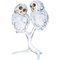Swarovski Feathered Beauties Owl Couple Figurine - Image 1 of 2