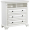 Elements Calloway White Media Chest - Image 1 of 2