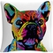 Trademark Fine Art Michael Tompsett French Bulldog Decorative Throw Pillow - Image 1 of 4
