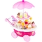 Hey! Play! Kids Ice Cream Cart Mini Pretend Play Food Stand - Image 1 of 7