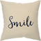 Rizzy Home Sentiment 20 in. x 20 in. Zipper Closure Polyester Filled Pillow - Image 1 of 2