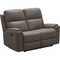 Abbyson Jasper Collection Top Grain Leather Reclining Loveseat - Image 2 of 6