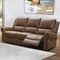 Abbyson Warren Reclining Sofa and Chair - Image 2 of 8