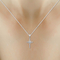 She Shines Sterling Silver 1/4 CTW Diamond Earring and Pendant Set - Image 3 of 7