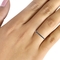 She Shines Sterling Silver Accent Diamond Stackable Ring - Image 3 of 4