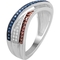 She Shines Sterling Silver 1/3 CTW Diamond Crossover Ring - Image 2 of 4