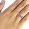 She Shines Sterling Silver 1/3 CTW Diamond Crossover Ring - Image 3 of 4