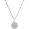 Sterling Silver 1/2 CTW Diamond Pendant and Earring Set - Image 2 of 3