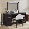 Furniture of America Vickie Vanity with Stool and Mirror - Image 1 of 4