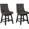 Signature Design by Ashley Tallenger Upholstered Swivel Counter Stool 2 pk. - Image 1 of 6