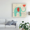 Trademark Fine Art Chariklia Zarris Adas Elephant Canvas Art - Image 2 of 2