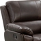 Abbyson Sorento Leather Reclining Sofa - Image 5 of 7