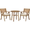 Signature Design by Ashley Vallerie 3 pc. Outdoor Bistro Table Set - Image 1 of 6