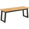 Signature Design by Ashley Town Wood Outdoor 3 pc. Dining Set with Bench - Image 3 of 8