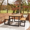 Signature Design by Ashley Town Wood Outdoor 3 pc. Dining Set with Bench - Image 6 of 8