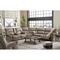 Signature Design by Ashley Cavalcade Power Reclining 4 pc. Sectional with Recliner - Image 1 of 9