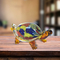 Dale Tiffany Tracey Turtle Handcrafted Art Glass Figurine - Image 2 of 2