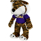 Bleacher Creatures LSU Mike The Tiger 10 in. Plush Figure - Image 3 of 3