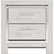 Signature Design by Ashley Altyra 2 Drawer Nightstand - Image 3 of 7