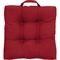 Outdoor Decor Ruby Red Adirondack Tufted Chair Cushion with Handle - Image 1 of 3