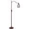 Lalia Home Vintage Arched 1 Light Floor Lamp with Iron Mesh Shade, Red Bronze - Image 3 of 9