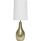 Simple Designs 19.25 in. Tear Drop Table Lamp - Image 1 of 3