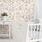 RoomMates Neutral Watercolor Floral Peel and Stick Wallpaper - Image 8 of 9
