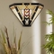 Dale Tiffany Carnelian Mission Wall Sconce - Image 2 of 2