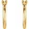 Karat Kids 14K Yellow Gold 12mm Hoop Earrings - Image 2 of 3