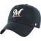 47 Brand MLB Milwaukee Brewers Clean Up Baseball Cap - Image 1 of 2