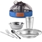 Wealers Complete Stainless Steel Dishes Set with Blue Bag - Image 1 of 4