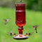 Perky-Pet Red Antique Glass Bottle Hummingbird Feeder 24 oz. - Image 2 of 2