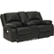 Signature Design by Ashley Calderwell Power Reclining Loveseat with Console - Image 2 of 5