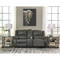 Signature Design by Ashley Caldwell Power Reclining 2 pc. Set - Image 4 of 5