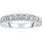 Ray of Brilliance 14K White Gold 1 CTW Lab Grown Channel Wedding Band - Image 1 of 4
