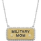 She Shines 14K Over Sterling Silver 1/10 CTW White Diamond Military Mom Necklace - Image 1 of 4