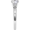 Ray of Brilliance 14K White Gold 1 1/2 ct. Lab Grown Diamond Solitaire Ring - Image 3 of 4