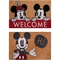 Disney Mickey Mouse Coir Hi and Welcome 2 pk. - Image 1 of 10