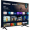 Hisense 43 in. UHD 4K Android Smart TV 43A6G8 - Image 2 of 3
