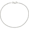 Sterling Silver 1.5mm Diamond Cut Rope Chain Bracelet - Image 1 of 2