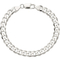 Sterling Silver 7.5mm Curb Chain Bracelet - Image 1 of 2