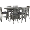 Signature Design by Ashley Hallanden 7 pc. Counter Dining Set - Image 1 of 7