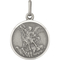Sterling Silver Antiqued Saint Michael Medal - Image 1 of 2