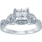 10K White Gold 1 CTW Diamond Engagement Ring - Image 1 of 3