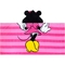 Disney Minnie Mouse Hooded Towel - Image 3 of 4