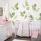 NoJo Tropical Flamingo Crib Bed Set 4 pc. - Image 1 of 6