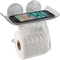 Bath Bliss Power Lock Toilet Paper Dispenser with Cell Phone Holder Shelf - Image 1 of 3